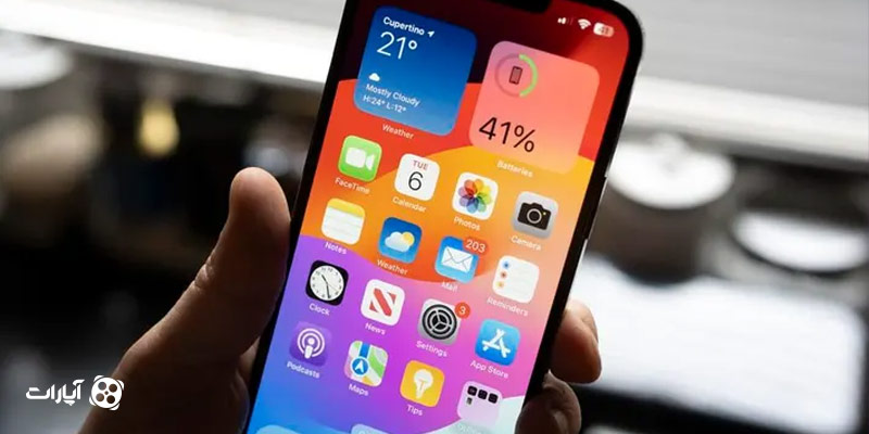 فونت نستعلیق برای آیفون