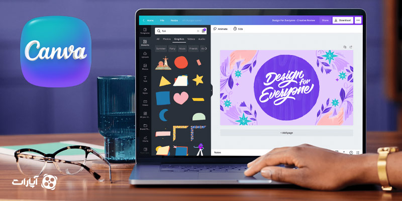 طراحی با canva